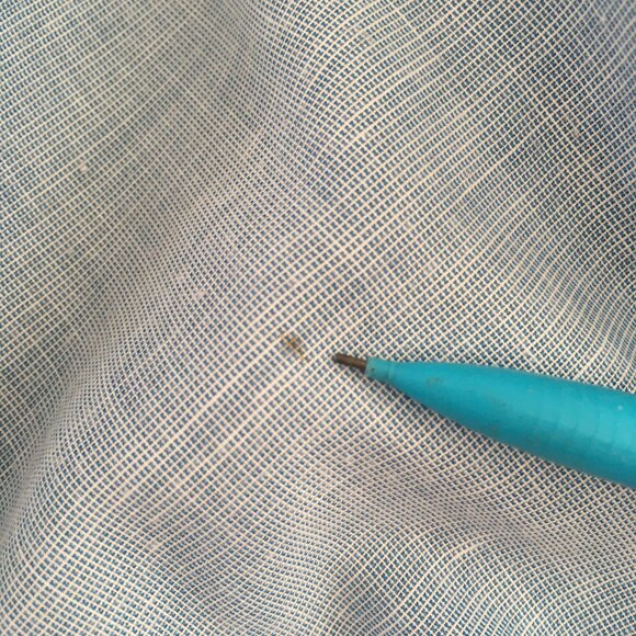 Vintage 1970's Rhoda Lee Lace Trimmed Chambray Button-Up Prairie Blouse - Picture 10 of 10